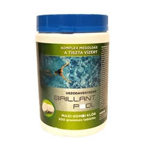 Maxi-kombinacija klora 200 g tablet - 1 kg BRILLANT POOL