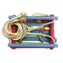 Lesena gugalnica, barva modra/modra S-SPORT