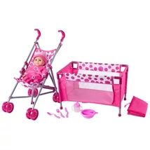 Komplet vozička in otroške posteljice WOODY