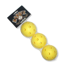 Komplet žogic za floorball, rumena ACITO