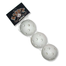 Komplet žogic za floorball, bela ACITO