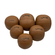 S-SPORT CLASSIC Usnjena medicinska žoga, 4 kg