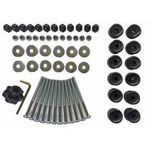 Komplet pritrdilnih vijakov za stebre trampolina S-SPORT