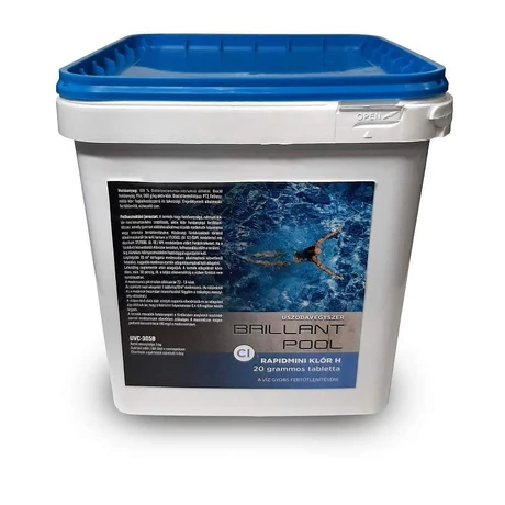 Klorove tablete Rapidmini, 5 kg BRILLANT POOL
