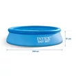 Slika 2/2 -Telo bazena Intex Easy (hitri bazen) 244x61 cm - 28106 - S-Sport.si
