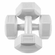 Slika 2/8 -PVC ročna utež, šesterokotna 2x3 kg SPRINGOS - S-Sport.si