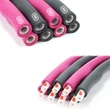 Slika 7/7 -Masažni hulahop/ obroč za vadbo, 100 cm SPRINGOS PINK -S-Sport