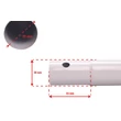 Slika 2/2 -Navpična cev (710X38 mm) za okrogli bazen s kovinskim okvirjem INTEX