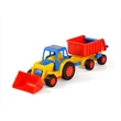 Slika 2/2 -Basic traktor utánfutóval WADER 37657 - SortSarok