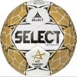 Slika 2/3 -Tekmovalna rokometna žoga Select Ultimate EHF Liga prvakov V23 bela/zlata velikost 2 - S-Sport.si