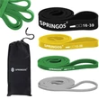 Slika 1/4 -Band za moč (agility) (fitnes zanka / odporni trak) Komplet 4 - SPRINGOS