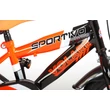 Slika 6/9 -Otroško kolo Volare Sportivo oranžno-črne barve, 14 colno, 95% sestavljeno - S-Sport.si