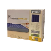 Napihljiva postelja 203x183x25 cm INTEX DURA BEAM