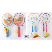 Otroški set za badminton s 3 žogicami - VEKTORY SPORT Otroški set za badminton s 3 žogicami - VEKTORY SPORT