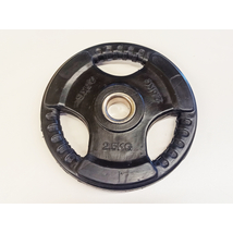 Obtežilni disk, 31 mm, gumiran, 2,5 kg S-SPORT