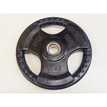 Obtežilni disk, 31 mm, gumiran, 5 kg S-SPORT