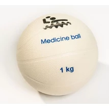 Medicinska žoga iz PVC, plavajoča v vodi, 1 kg PLASTO
