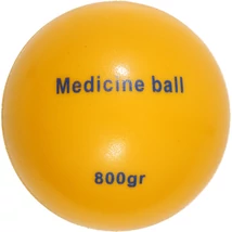 Medicinska žoga iz PVC, gladka stena, 0,8 kg PLASTO