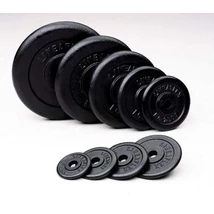 Kovinski (litoželezni) disk 2x2,5 kg S-SPORT