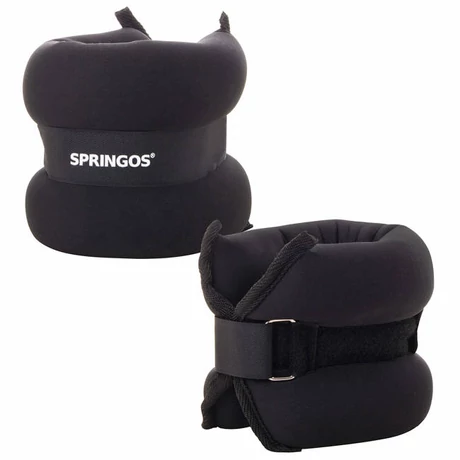 Soft utež za noge in roke, 2 × 2,5 kg SPRINGOS S-Sport