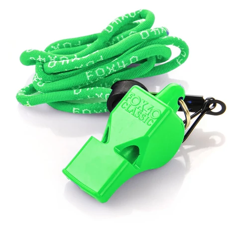 FOX 40 CLASSIC Zelena piščal + tečaj FOX 40 CLASSIC Zelena piščal + tečaj