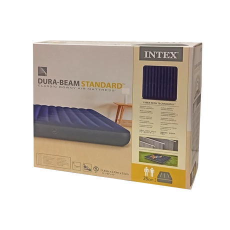 Napihljiva postelja 203x183x25 cm INTEX DURA BEAM - S-Sport.si