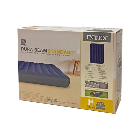 Dvojna napihljiva postelja 191x137x25 cm INTEX DURA BEAM - S-Sport.si