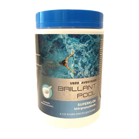 Super klor klorove granule, 1 kg BRILLANT POOL