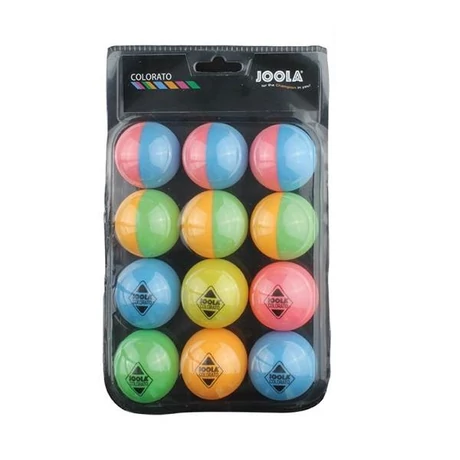 Žogica za ping pong komplet 12 žogic JOOLA COLORATO