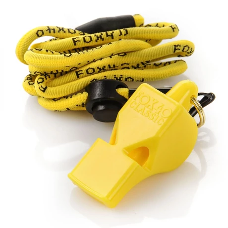 FOX 40 CLASSIC Rumena piščal + struna FOX 40 CLASSIC Rumena piščal + struna