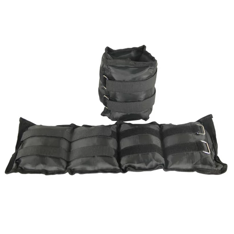 S-SPORT Utež za roke in noge 2 × 2 kg, črna - S-Sport.si