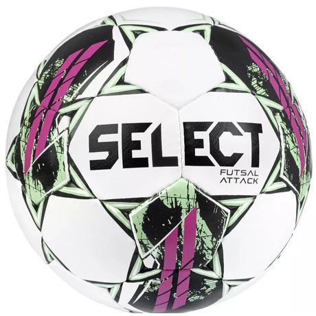 Futsal žoga SELECT ATTACK V22 WHITE/PINK - S-Sport.si