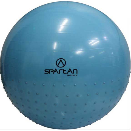 Masažna gimnastična žoga, 65 cm SPARTAN