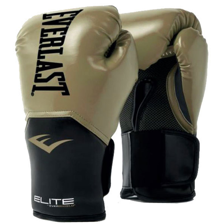 Everlast rokavice za gležnje 12 oz, zlate - Elite Training Gloves