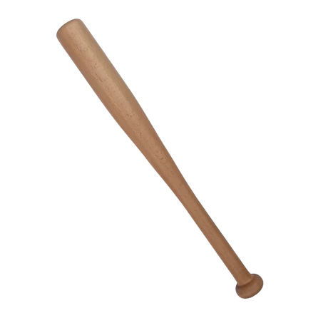 Lesena palica za bejzbol, 50 cm S-SPORT