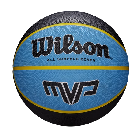 Gumijasta košarkarska žoga, velikost 7, za zunanjo/notranjo uporabo - WILSON MVP 295 BLUE - S-Sport.si