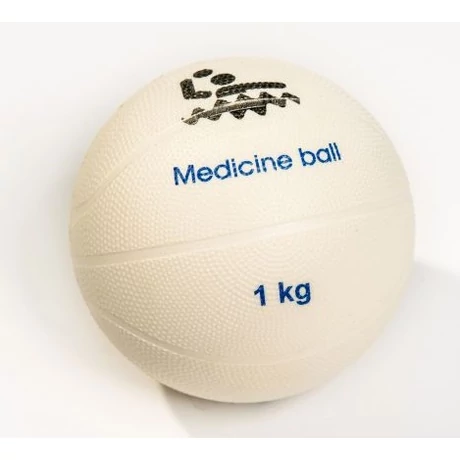 Medicinska žoga iz PVC, plavajoča v vodi, 1 kg PLASTO