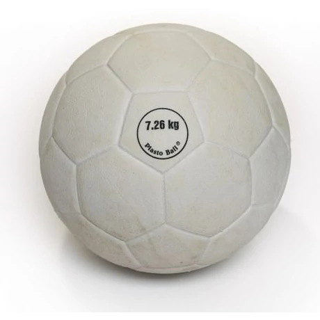 Žoga za metanje uteži, telovadnica - 7,26 kg PLASTO