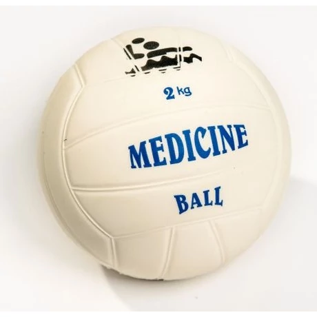 Medicinska žoga iz PVC, plavajoča v vodi, 2 kg PLASTO
