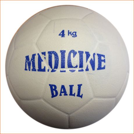 Medicinska žoga iz PVC, 4 kg PLASTO