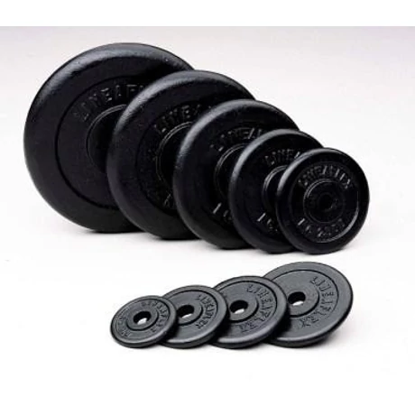 Kovinski (litoželezni) disk z utežmi - 2x5 kg SPARTAN