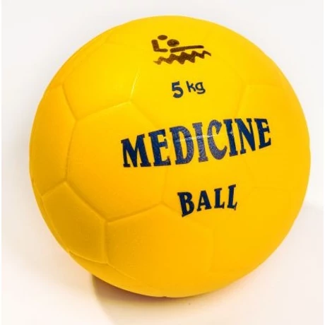 Medicinska žoga iz PVC, plavajoča v vodi, 5 kg PLASTO
