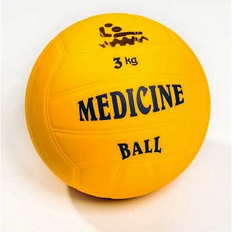 Medicinska žoga iz PVC, plavajoča v vodi, 3 kg PLASTO
