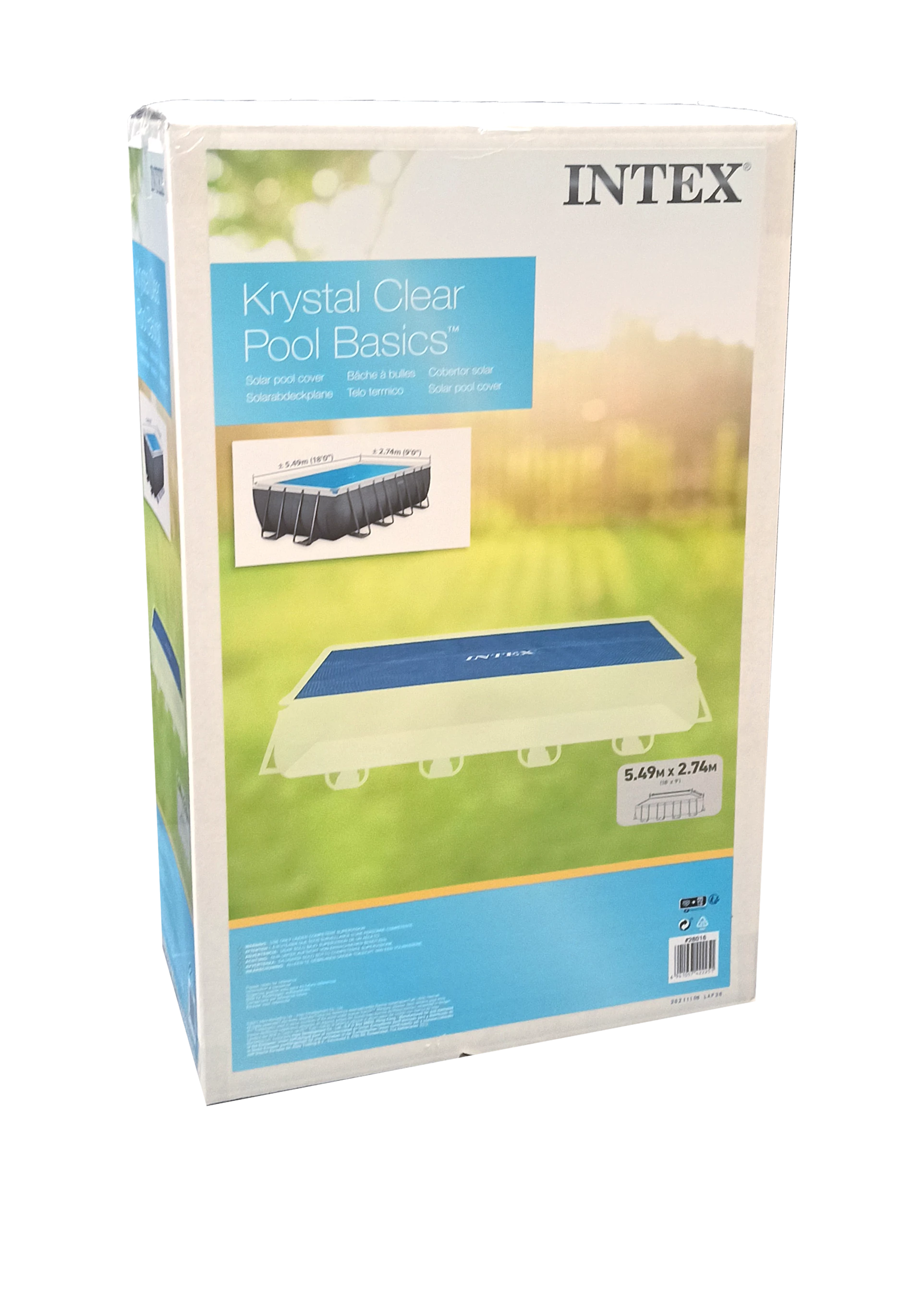 Solarno pokrivalo za bazen 549x274 cm - INTEX 28016