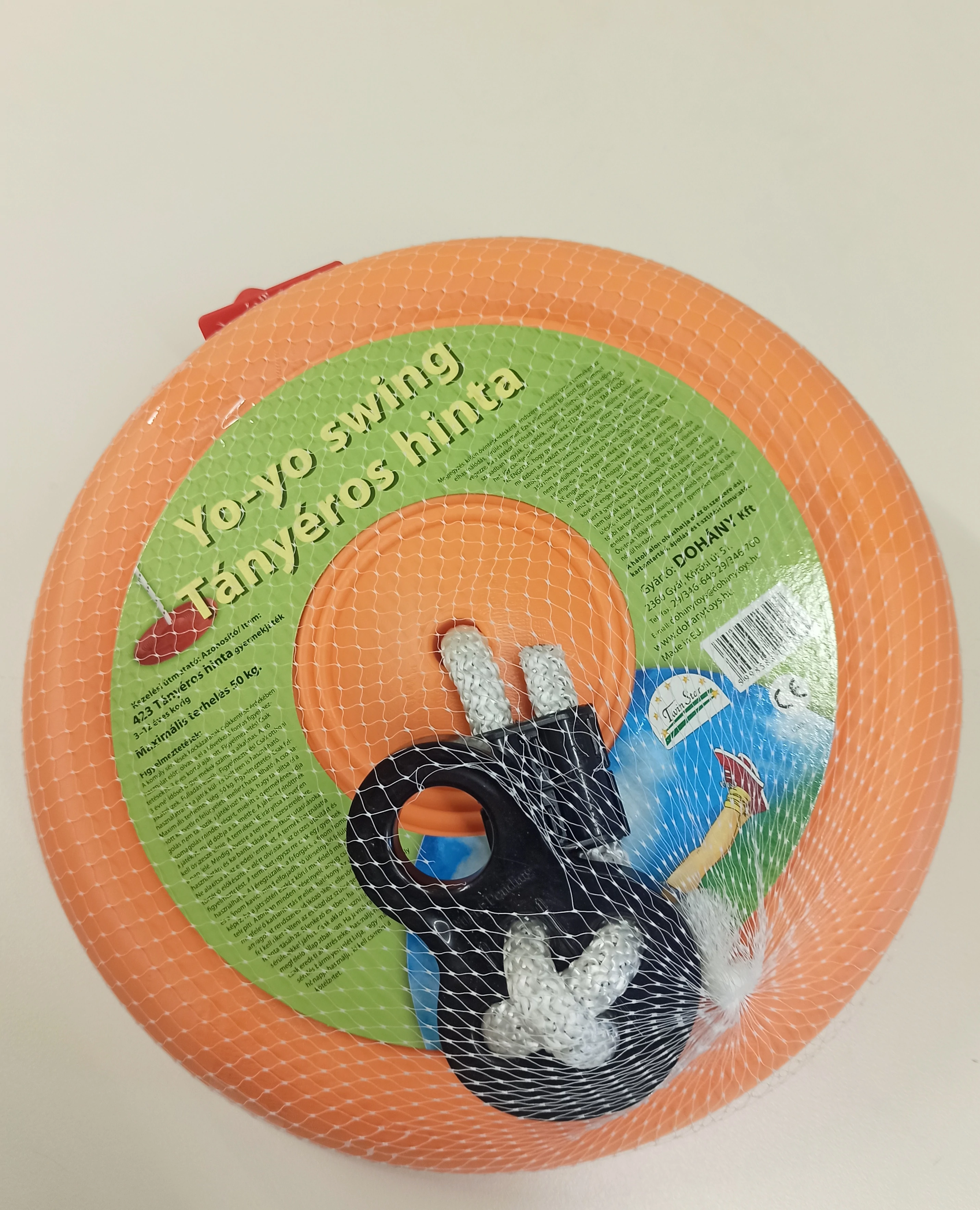 Vrtiljak, plastika Oranžna