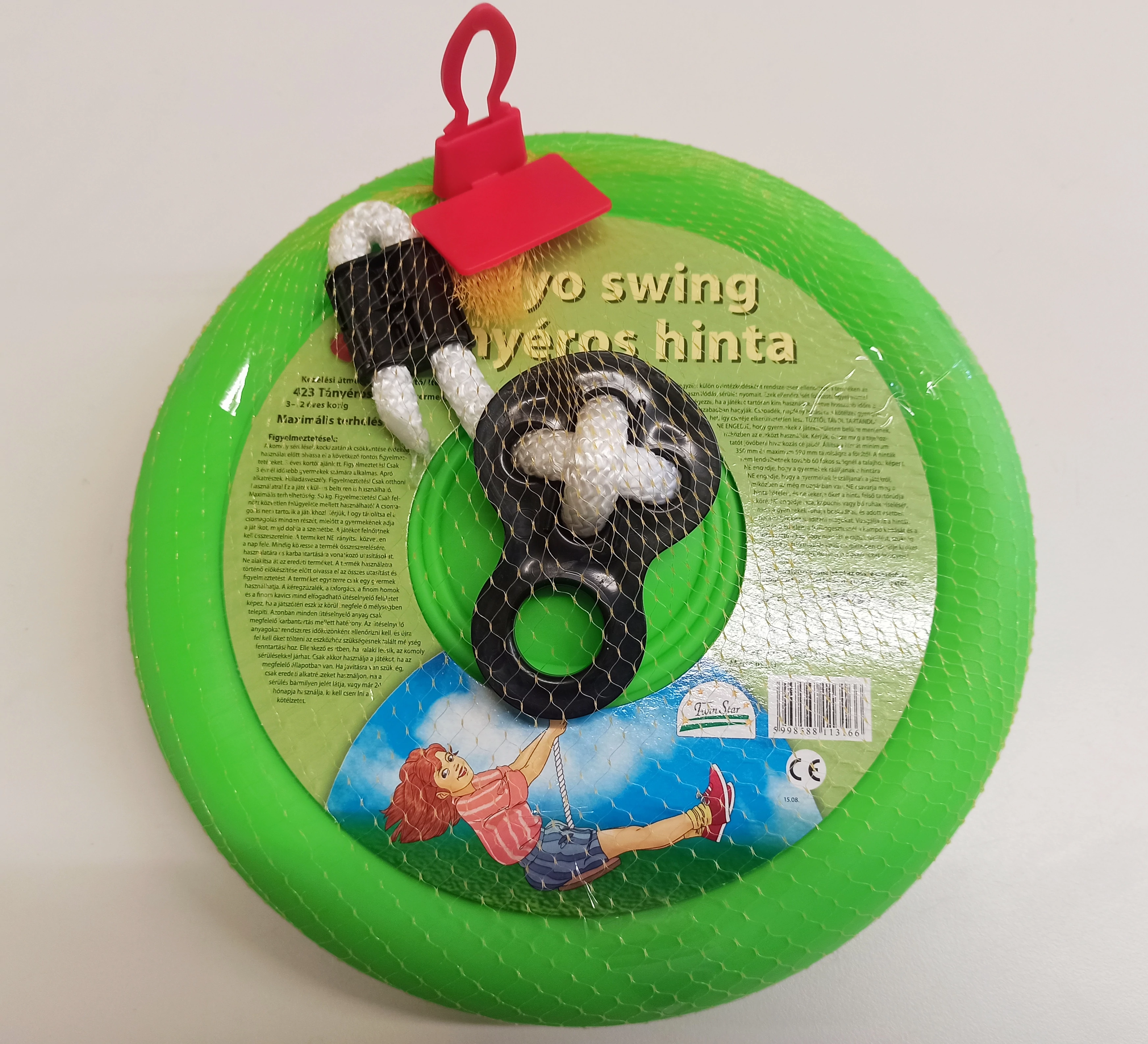 Nosilec vrtiljaka, plastika Zelena