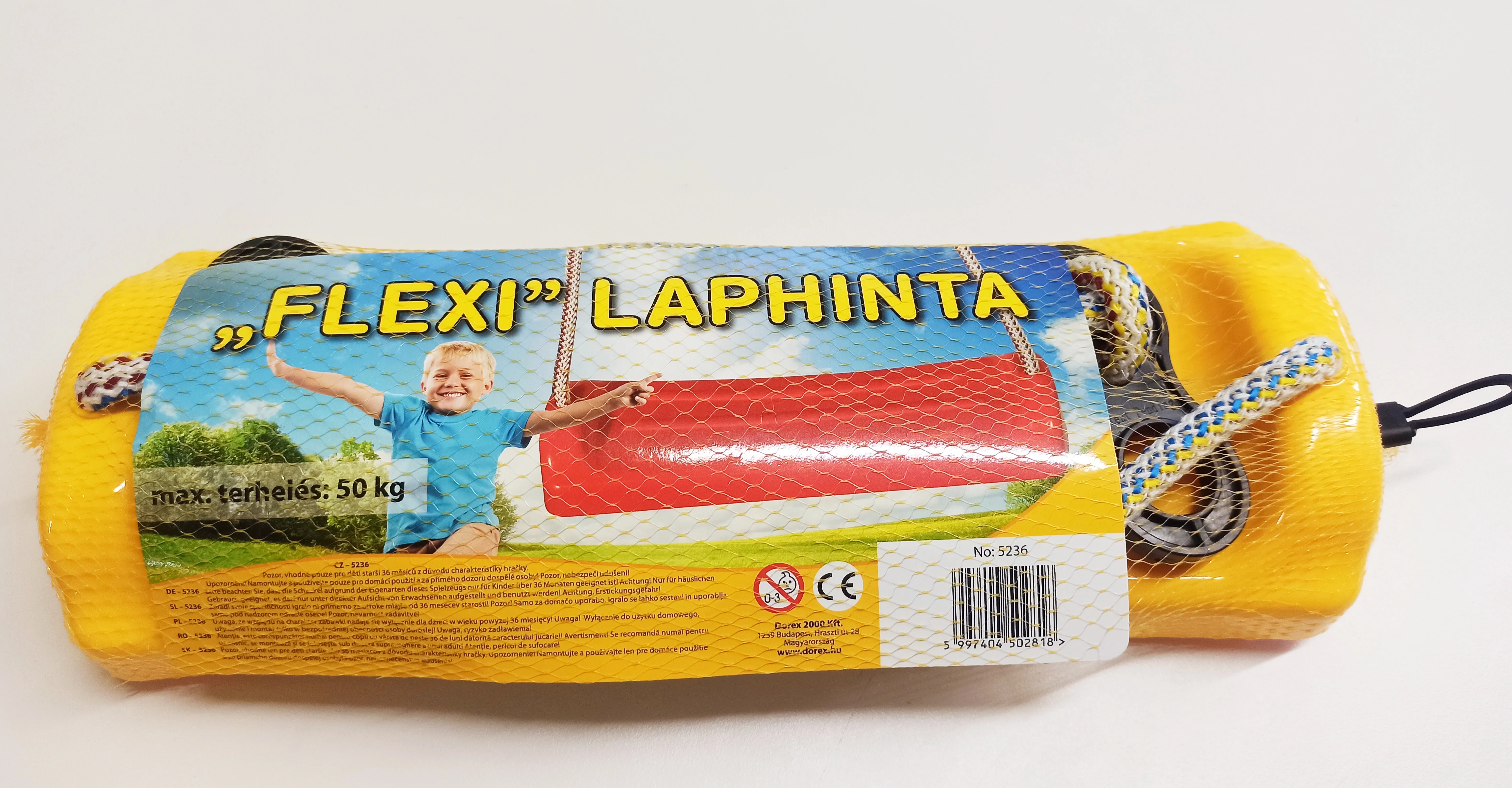 Plastični fleksibilni vzorci rumene barve - DOREX 5236