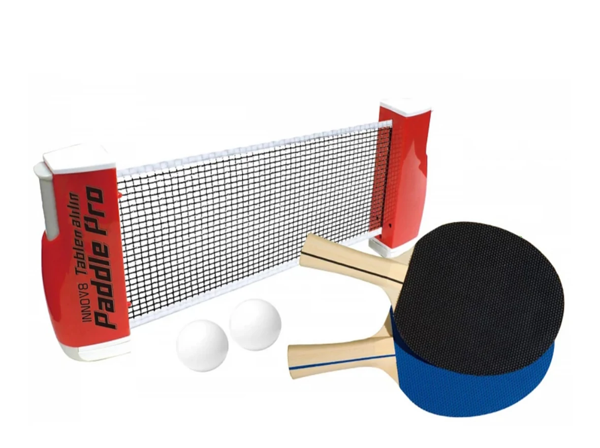 Set za ping pong z univerzalno mrežo WOODY