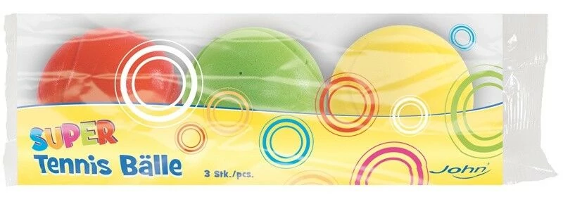 Penasta žogica za tenis, komplet 3 JOHN