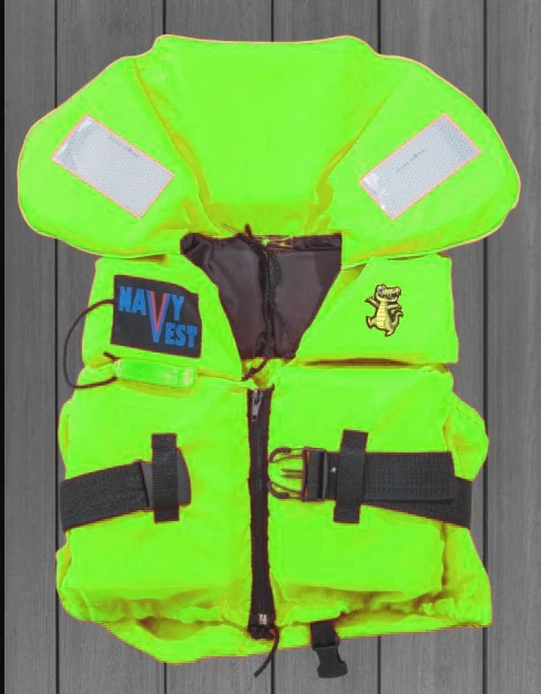 Rešilni jopič, za otroke 15-30 kg, neonsko zelen - S-SPORT